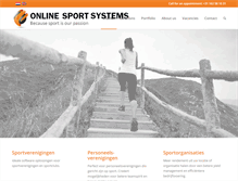 Tablet Screenshot of onlinesportsystems.com